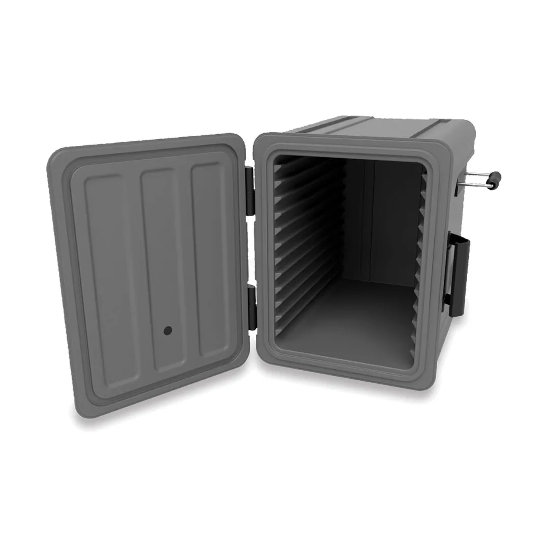 EMPERO EMP.BOX-600-K-USA Single Thermobox 600 Side Hinged Insulated Plastic Food Carrier