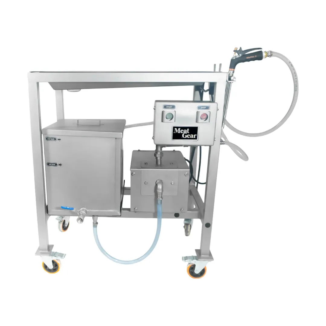 Concasse MGBS60 Brine Injector, 60L Tank, Multi-Needle Gun, Stainless Steel, 1.5HP 120V