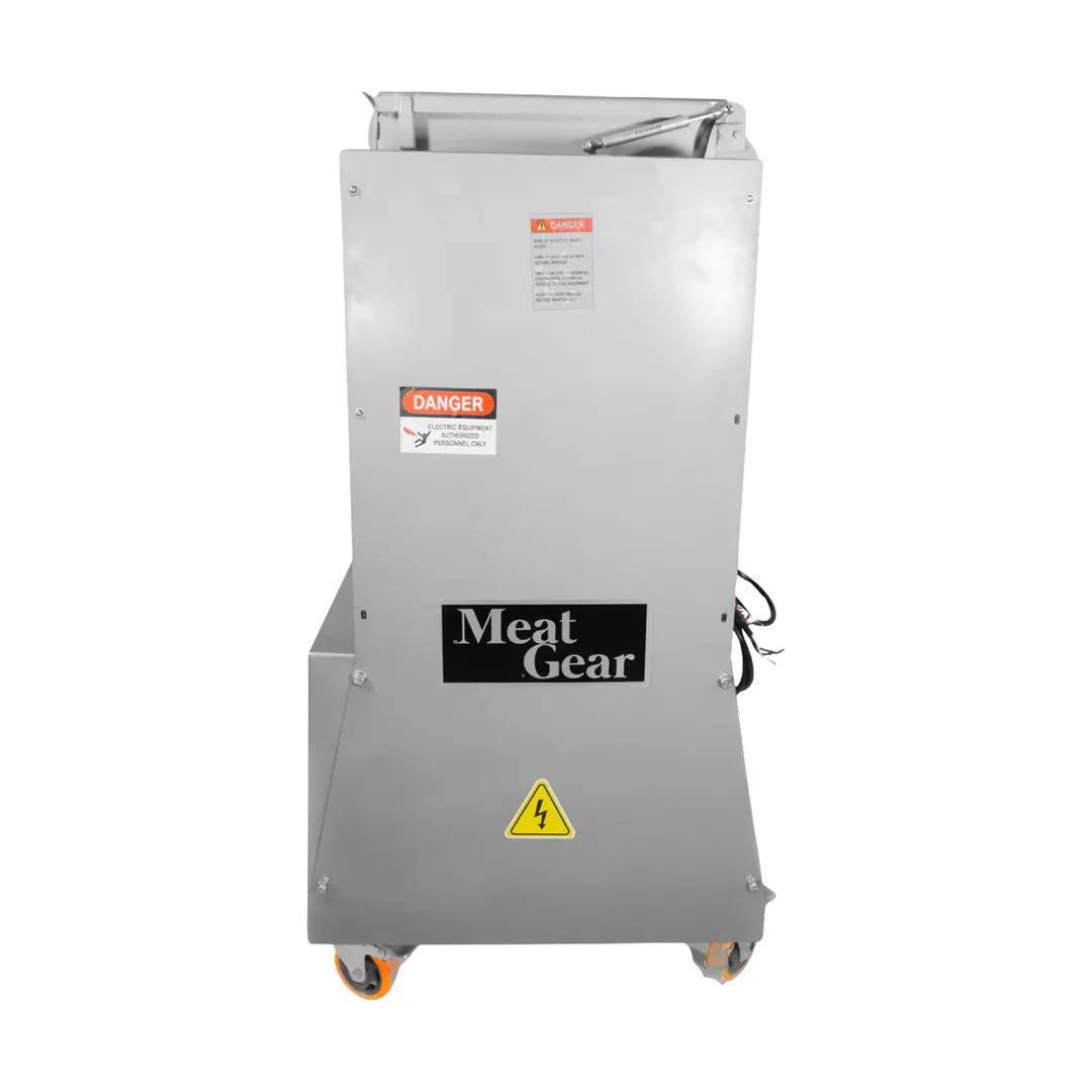 Concasse MOM32AC 32‑Gear Meat Grinder – 50‑55 lb/hr, 130 lb Hopper, Cast‑Iron, Pedal‑Operated, BNIR32 Knife, 7.5 HP/3‑Ph