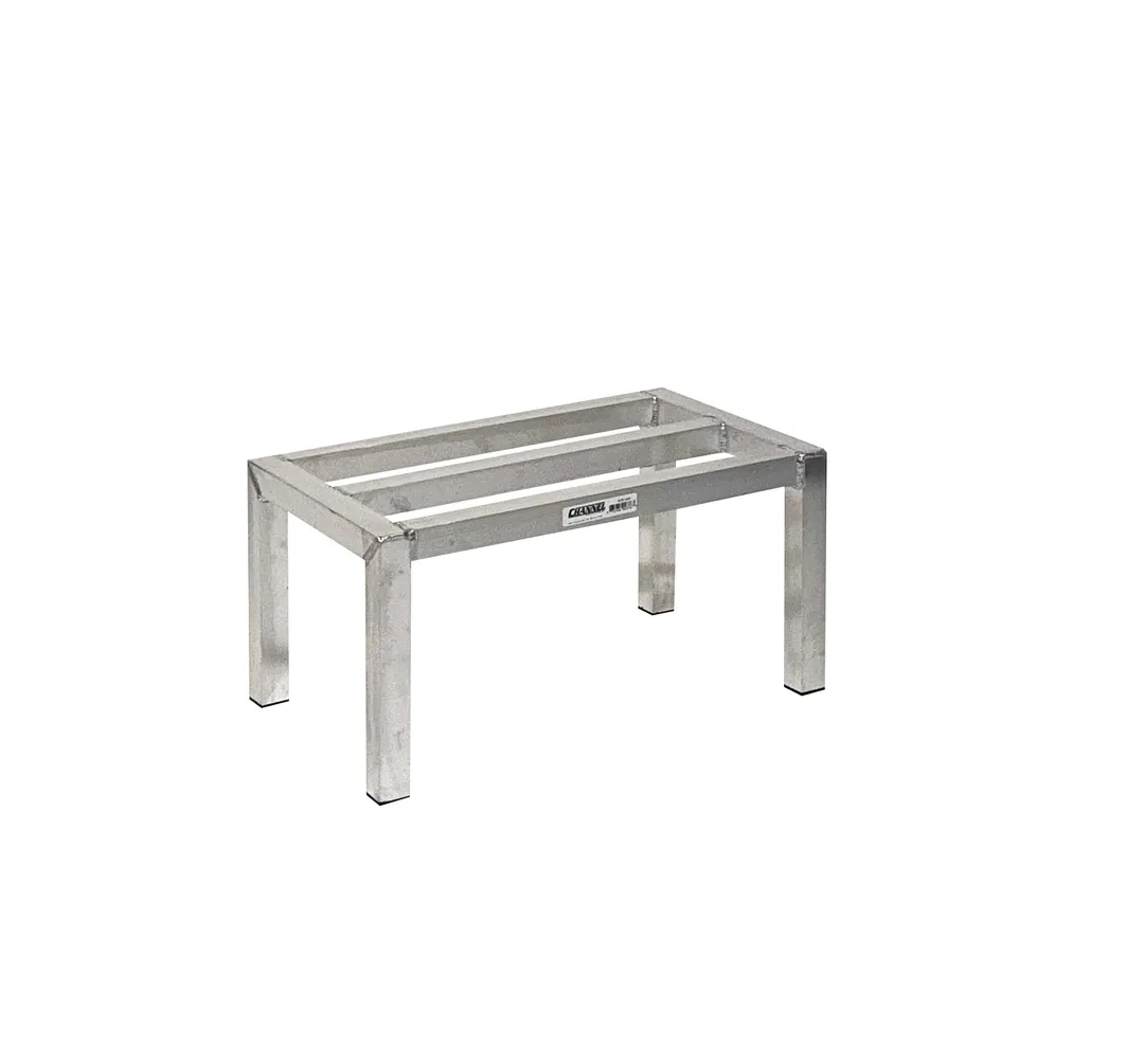 Channel ADE1424 Aluminum Dunnage Rack w/ 2000 lb. Capacity - 24"W x 14"D x 12"H