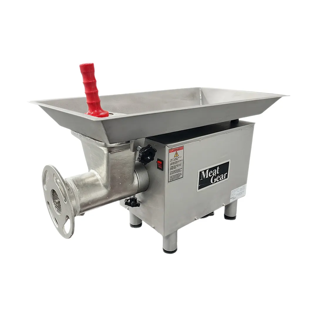 Concasse MO22AC2HP Bench Meat Grinder, #22 Hub, 2 HP Motor, 1700 lbs/hr, 110V/1-Ph, Cast Iron, Commercial Grade