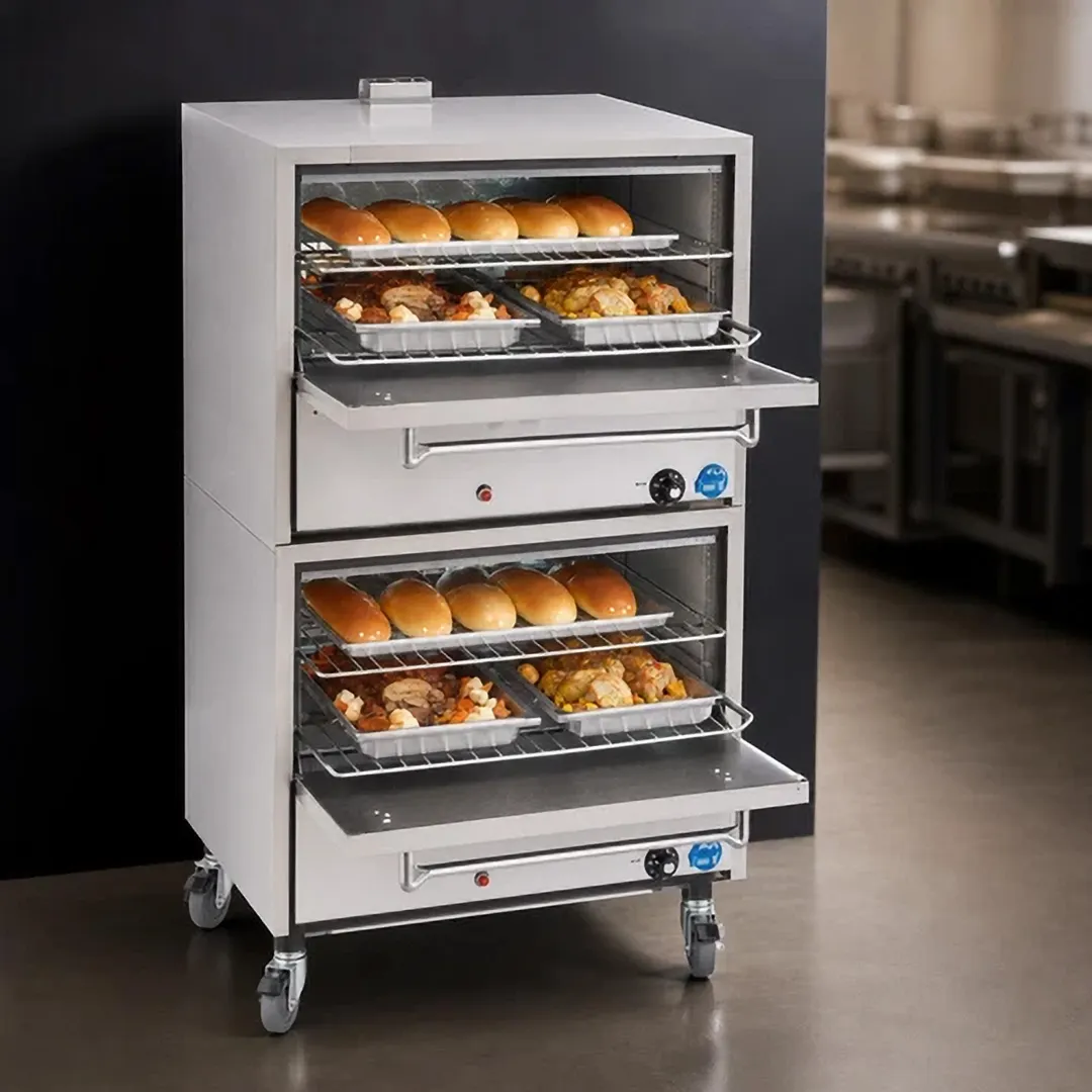 Comstock-Castle 2B26N Restaurant Type Double-Deck Gas Oven w/ 2 Standard Ovens, 6" Legs