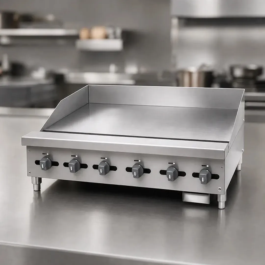 Comstock-Castle 3860MG 60" Countertop Gas Griddle with Manual Controls, 3/4" Steel Plate, 150.000 BTU