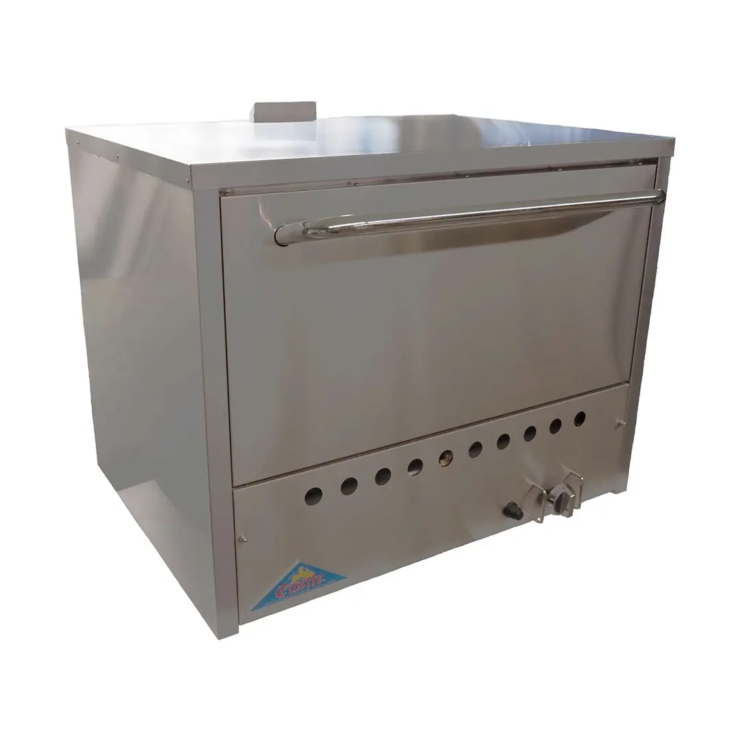 Comstock-Castle CC-PO19 24" Stainless Steel Gas Countertop Pizza Oven - 25,000 BTU