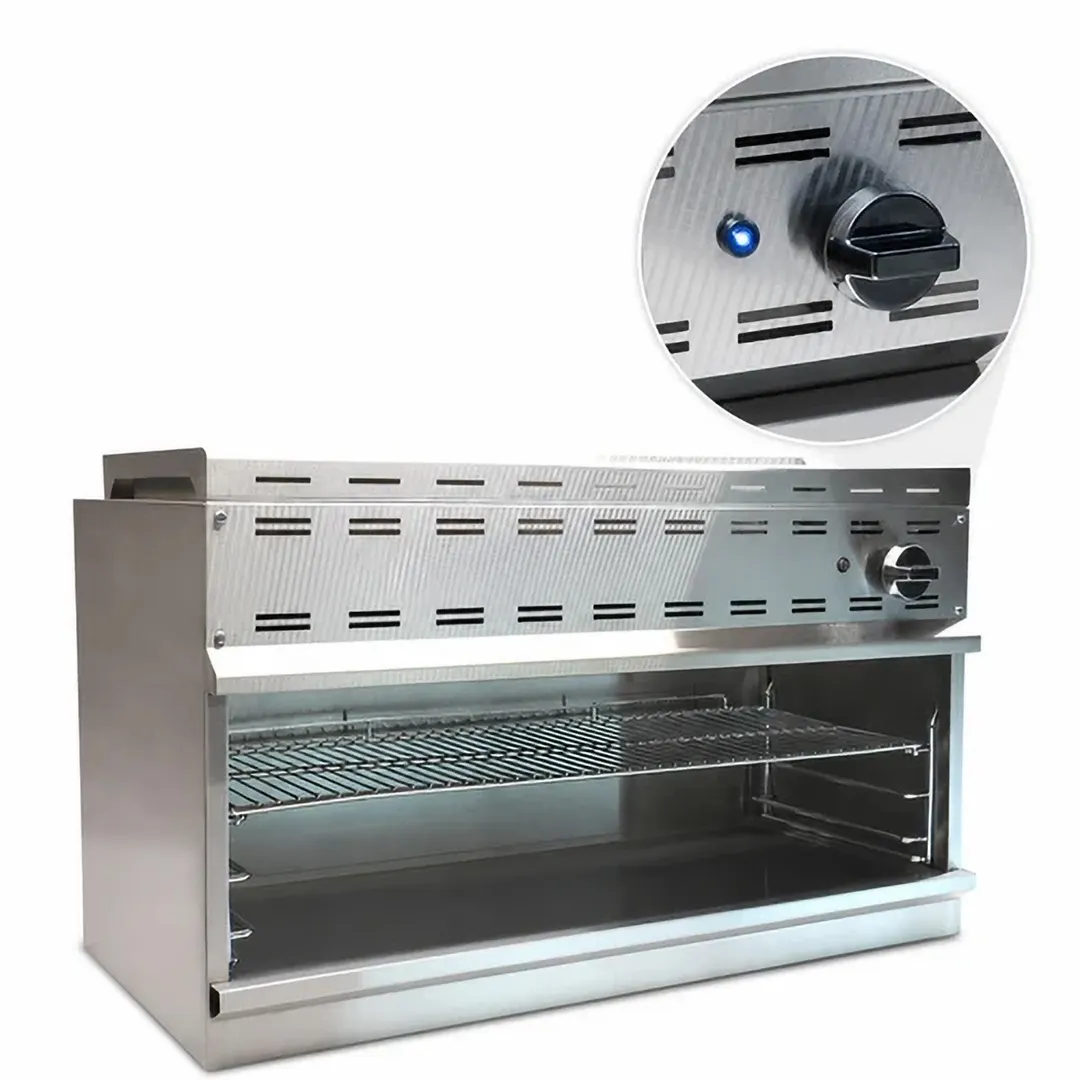 Comstock-Castle CCCM-24 24" Gas Cheesemelter, (1) Infrared Burner with Manual Control - 20,000 BTU