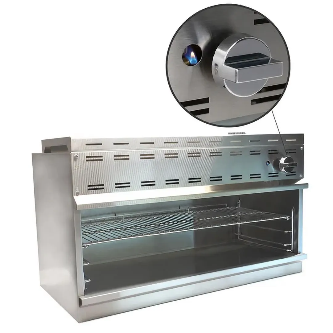 Comstock-Castle CCCM-36 36" Gas Cheesemelter, (1) Infrared Burner with Manual Control - 30,000 BTU