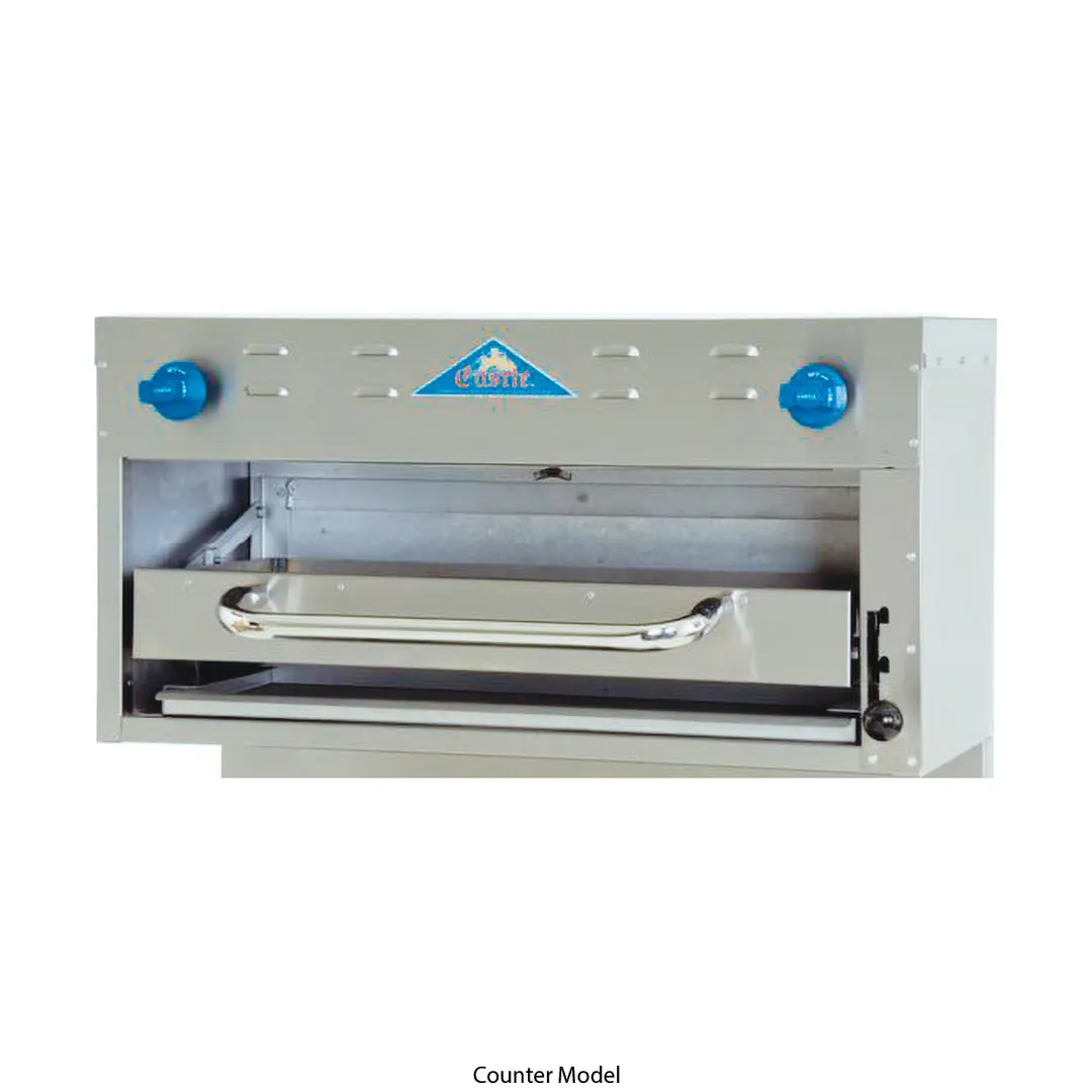 Comstock-Castle F36SAL 36" Infrared Gas Salamander Broiler, Stainless Steel Finish / 36,000 BTU