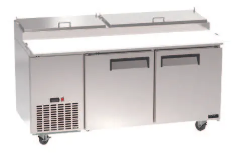 Kool-It Infinity KIN67PP-HC Pizza Prep Table Refrigerated Counter