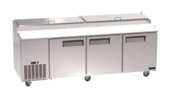 Kool-It Infinity KIN91PP-HC Pizza Prep Table Refrigerated Counter