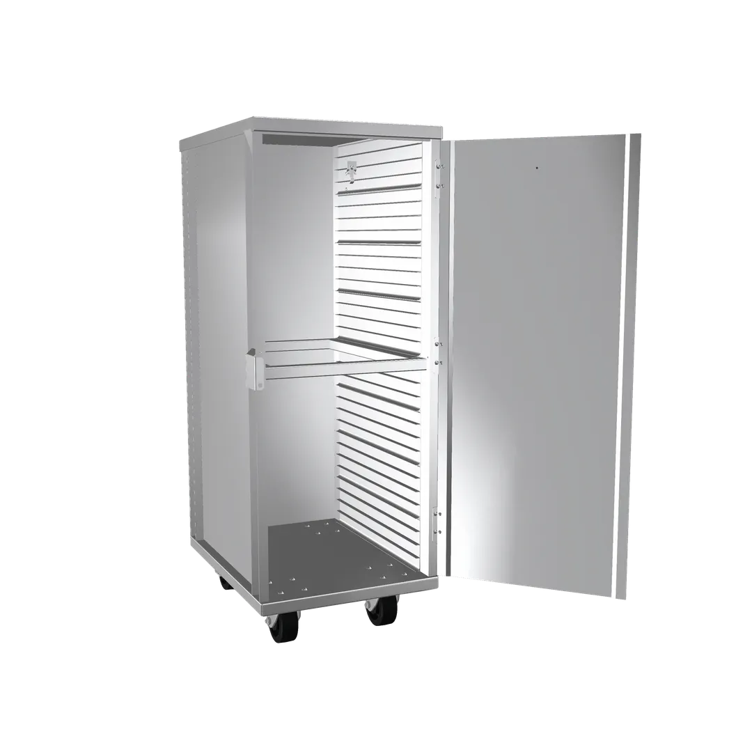 Winholt EC1832-CTLPURC 40 Pan Heavy Duty Aluminum Bun / Food Pan Enclosed Cabinet