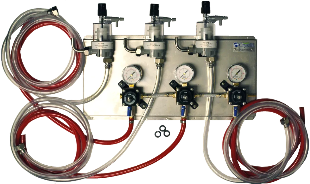 Crysalli 700113-R-F ICI Arctic Chill Beer FOB & Regulator Panel