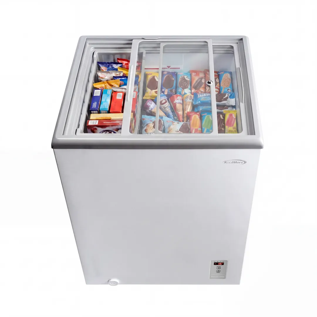 Koolmore KM-ICD-5C Ice Cream Dipping Cabinet, 23" W, 13.2 lb Capacity, Flip Top, 115V, NEMA 5-15P