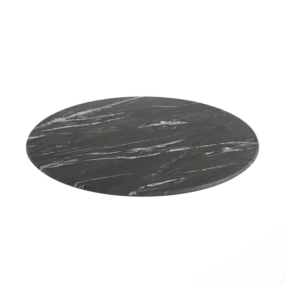 Flash Furniture ST-RD918C-1-M-3A-M-BLK-MAR-GG Outdoor Laminate Table Top