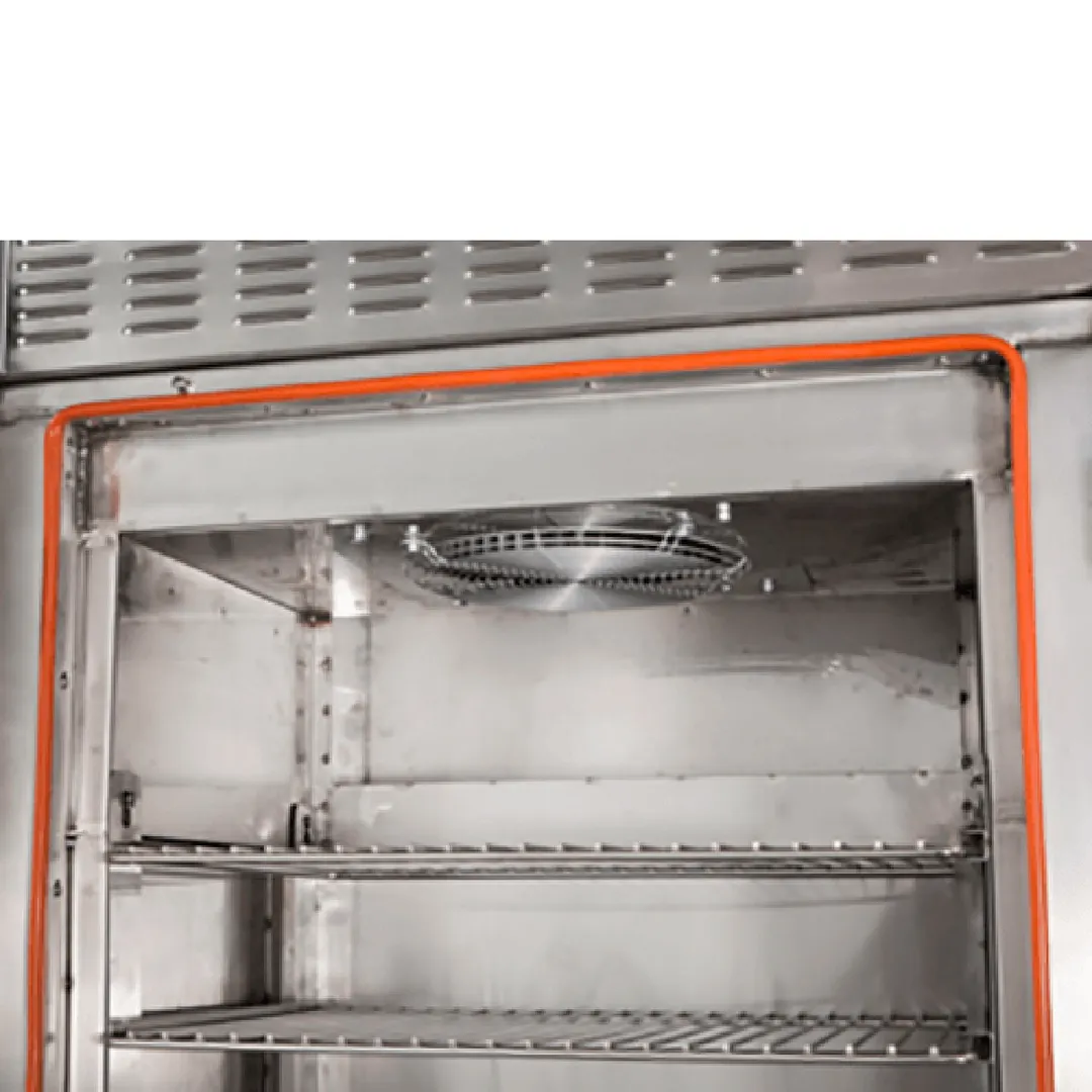 Cookshack FEC120 Floor Model Electric Smoker Oven w/ Wood Pellets, 1 Compartment / (5) Racks - 120V