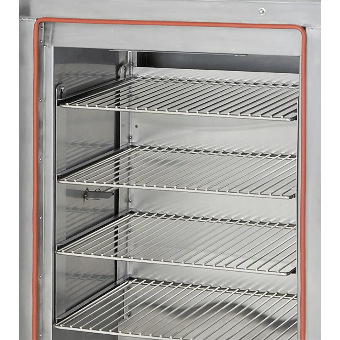 Cookshack FEC240 Floor Model Electric Smoker Oven w/ Wood Pellets, 1 Compartment / (8) Racks - 120V