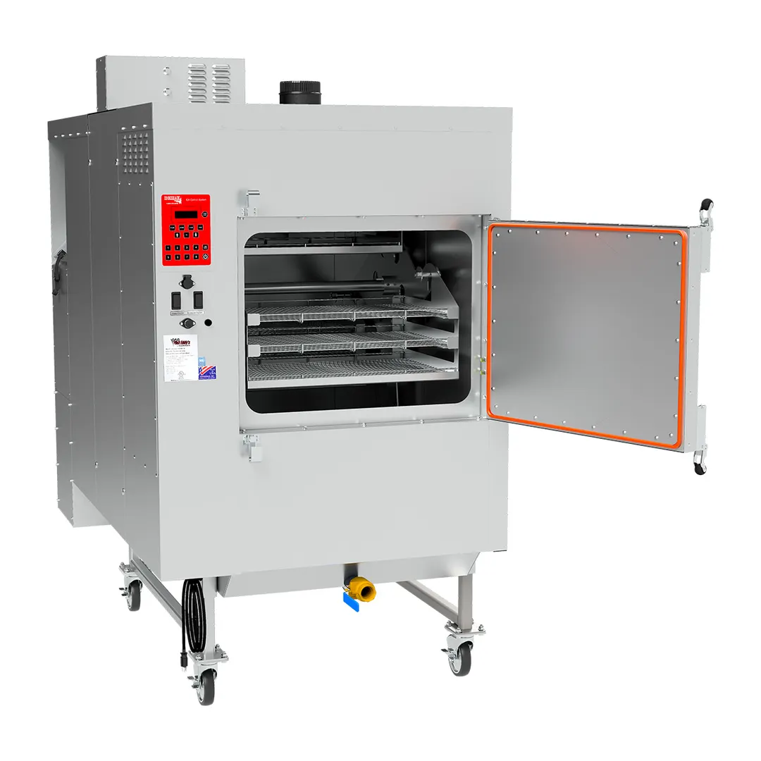 Cookshack FEC300-18 Free Standing Electric Smoker Oven w/ Wood Pellets, (1) Comp. / (4) Racks - 120V