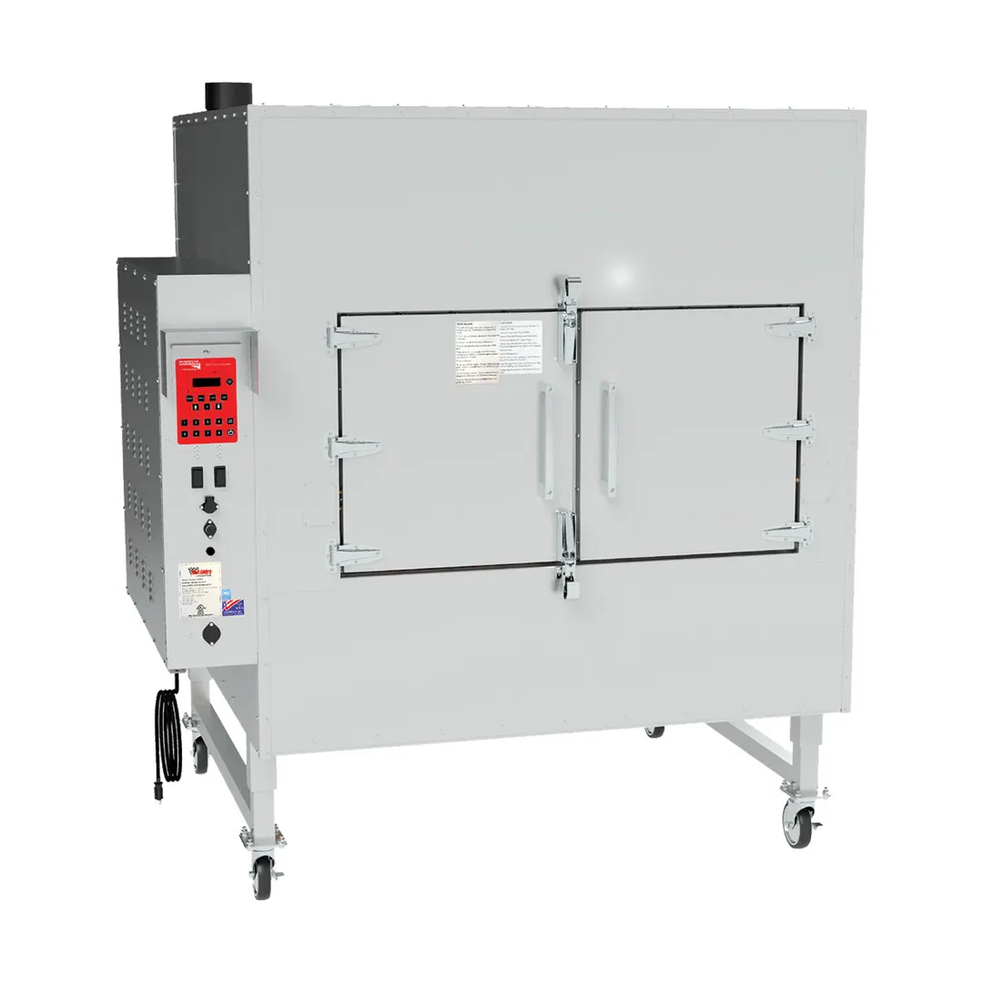 Cookshack FEC500SS Floor Model Electric Smoker Oven w/ Wood Pellets, (1) Comp. / (15) Racks - 1680W