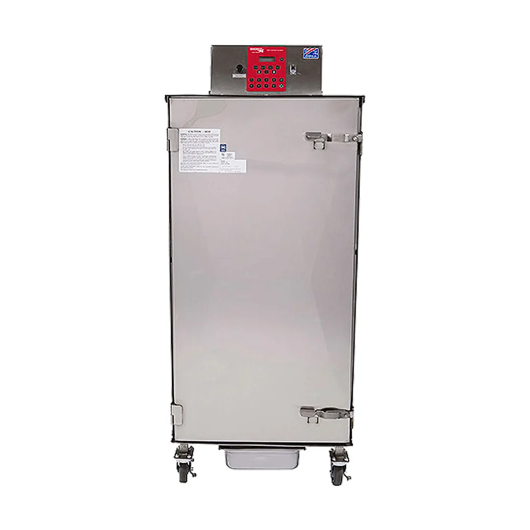 Cookshack SM260 Floor Model Electric Smoker Oven w/ Wood Chunks, (1) Comp. / (6) Racks - 208/240V