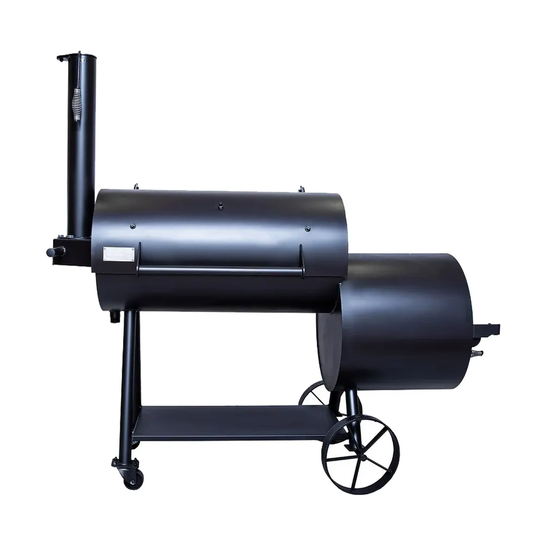 Old Country BBQ Pits GENERATION 2 Free Standing Smoker Oven with Wood or Charcoal, (2) Racks