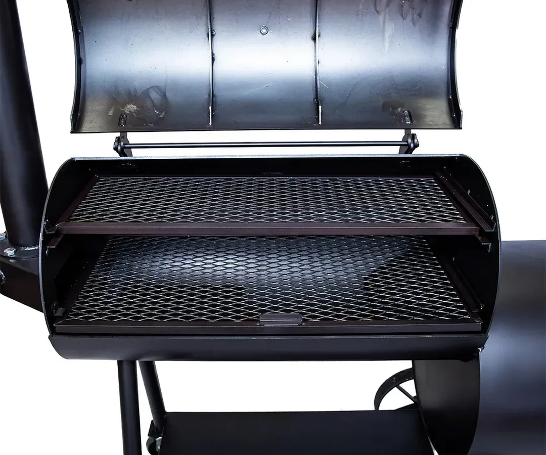 Old Country BBQ Pits GENERATION 2 Free Standing Smoker Oven with Wood or Charcoal, (2) Racks