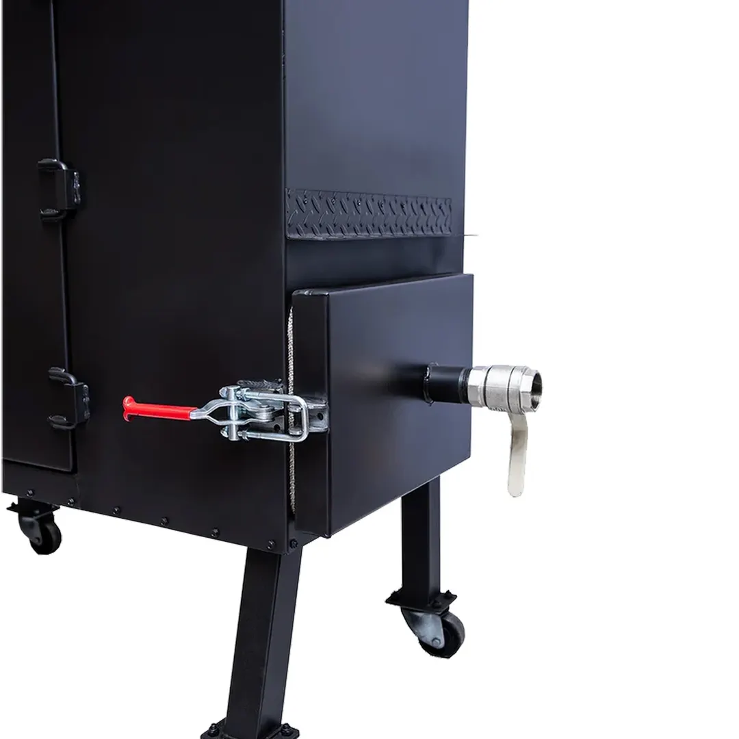 Old Country BBQ Pits GRAVITY FED Free Standing Full Height Smoker Oven, (1) Compartment / (3) Racks