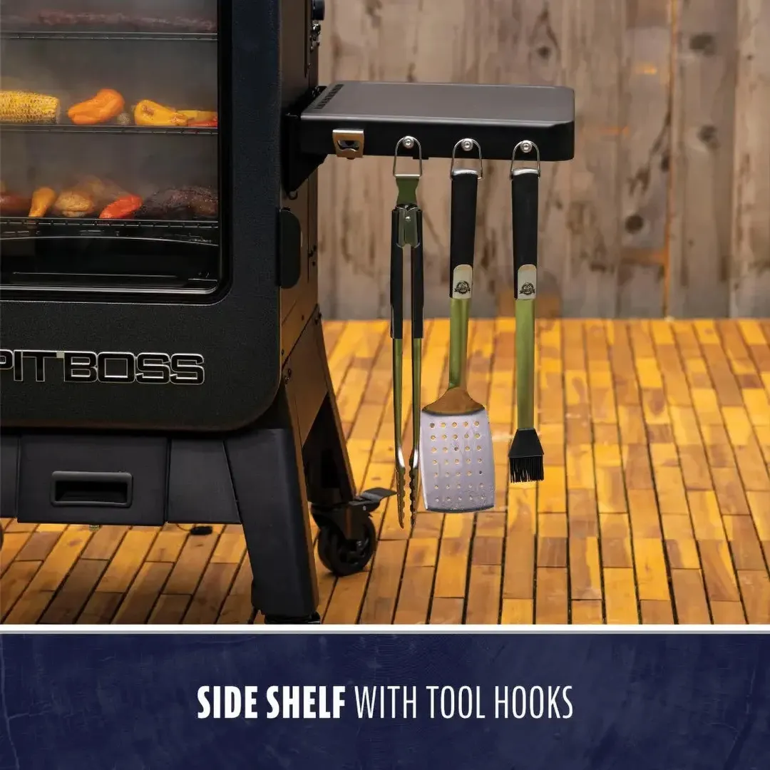 Pit Boss PBV3M Free Standing Electric Smoker Oven with Wood Pellets, 1 Comp. - (5) Racks / 110-120V