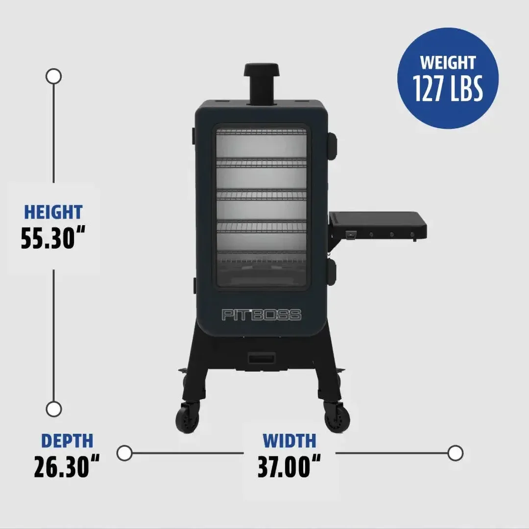 Pit Boss PBV3M Free Standing Electric Smoker Oven with Wood Pellets, 1 Comp. - (5) Racks / 110-120V