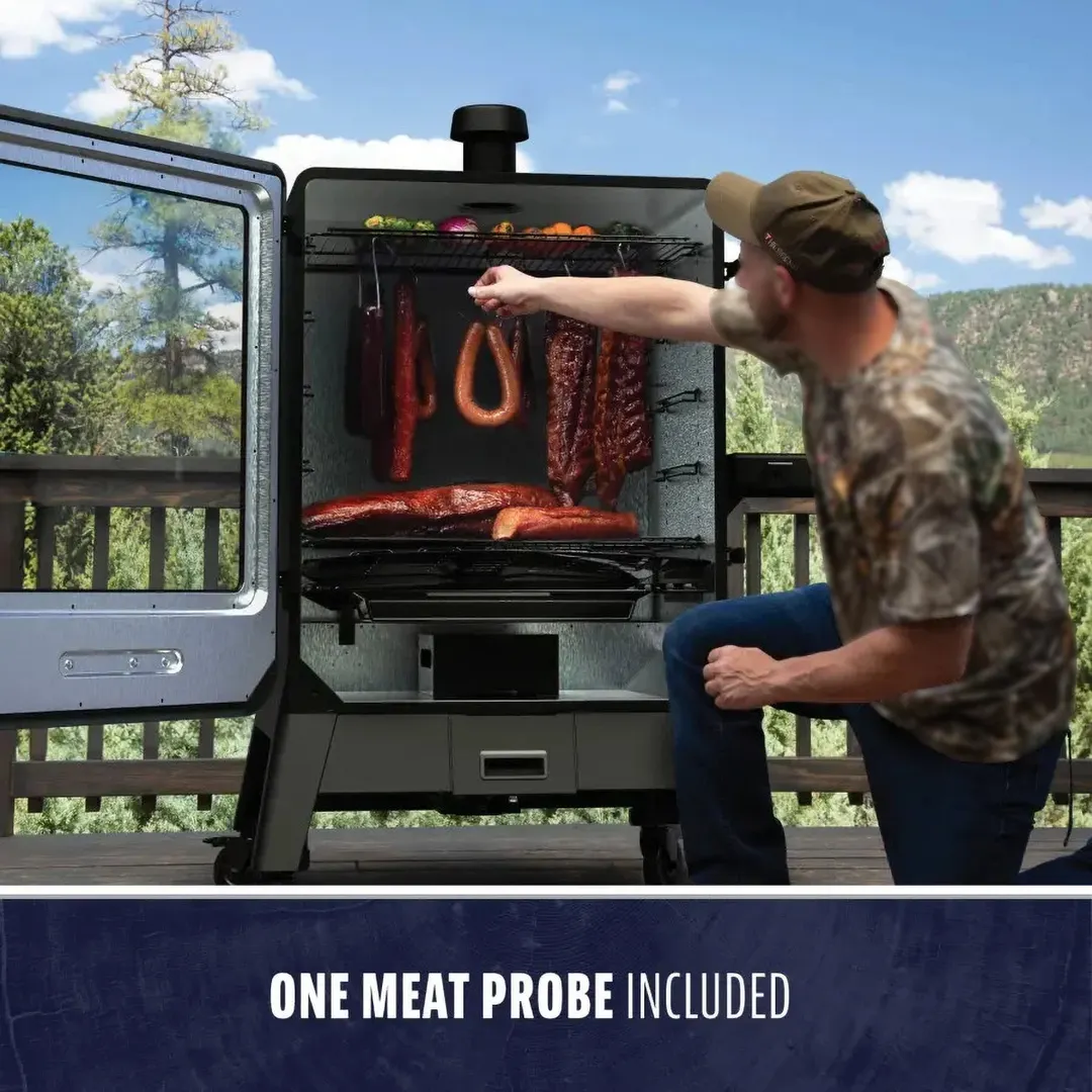 Pit Boss PBV6M Free Standing Smoker Oven with Wood Pellets, (1) Compartment - (5) Racks / 110-120V