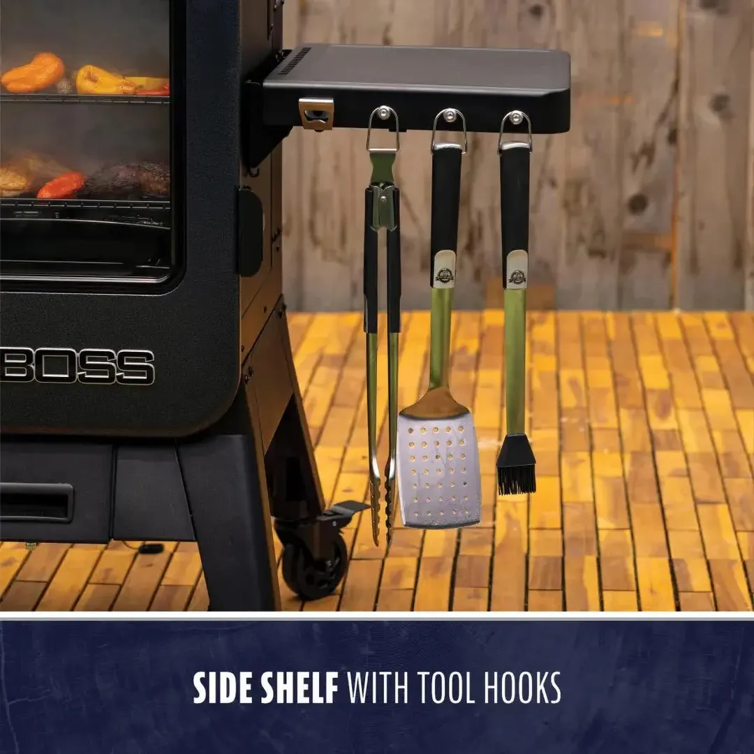 Pit Boss PBV6M Free Standing Smoker Oven with Wood Pellets, (1) Compartment - (5) Racks / 110-120V