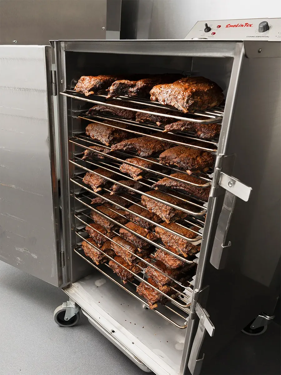 SmokinTex 1500-CXLD Free Standing Electric Smoker Oven, (1) Compartment / (7) Racks - 120V