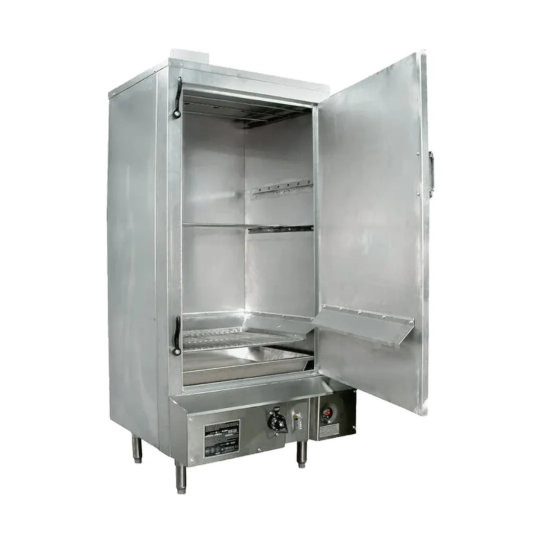 Town SM-30-R-SS-P 30" Masterrange® Smokehouse with Propane Gas, Right Hinged Door - 60,000 BTU