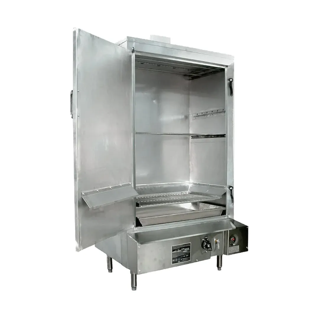 Town SM-36-L-SS-P 36" Masterrange® Smokehouse with Propane Gas, Left Hinged Door - 75,000 BTU