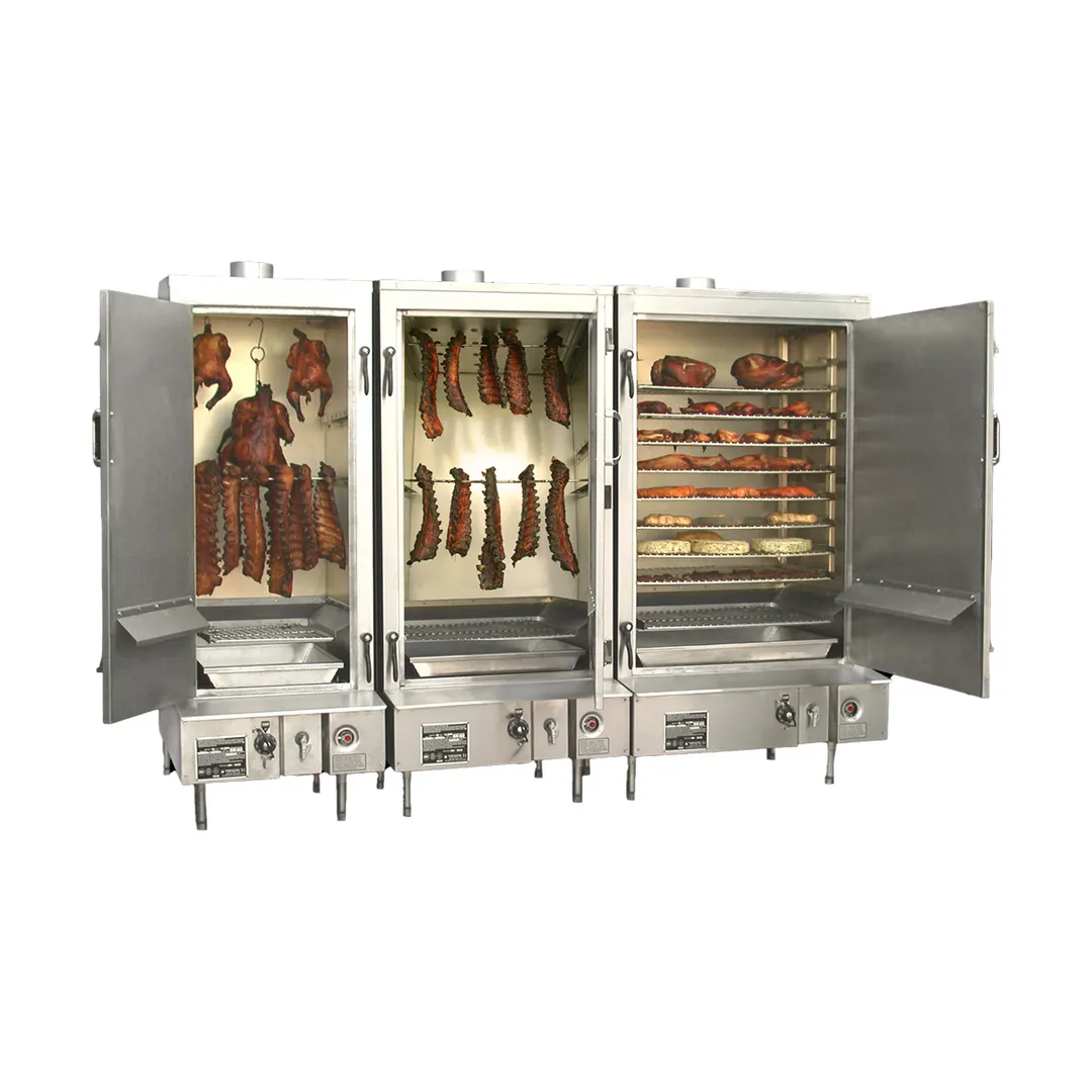 Town SM-36-L-STD-P 36" Masterrange® Smokehouse with Propane Gas, Left Hinged Door - 75,000 BTU