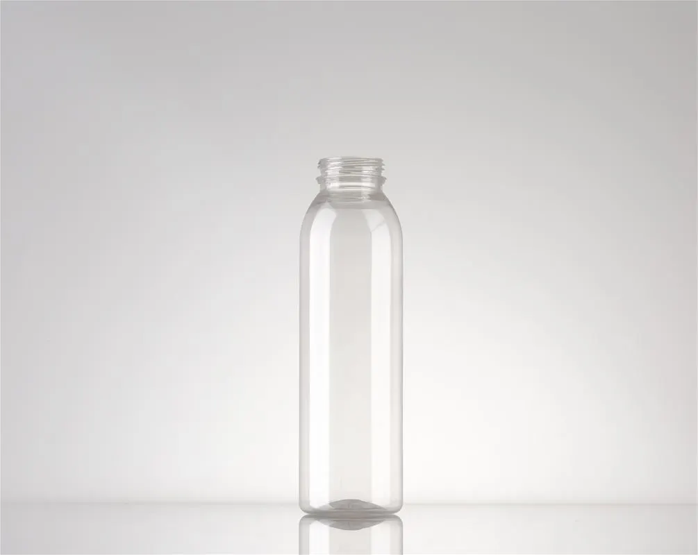 Captiva Containers JBRCC-12OZ-38(DBJ) 12oz Bullet Round Clear Bottle, 38mm Diameter, Single Pack