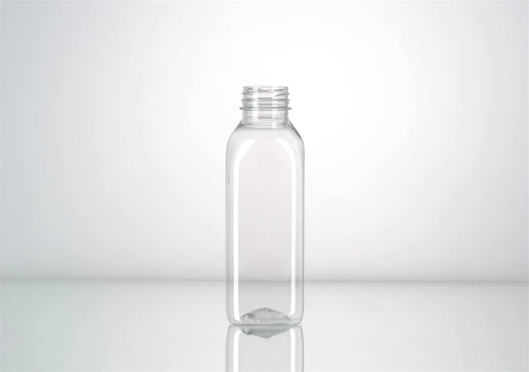 Captiva Containers JMSCC-16OZ-38(DBJ) 16oz Milkman Clear Beverage Bottle, 38mm Neck, Clear Finish