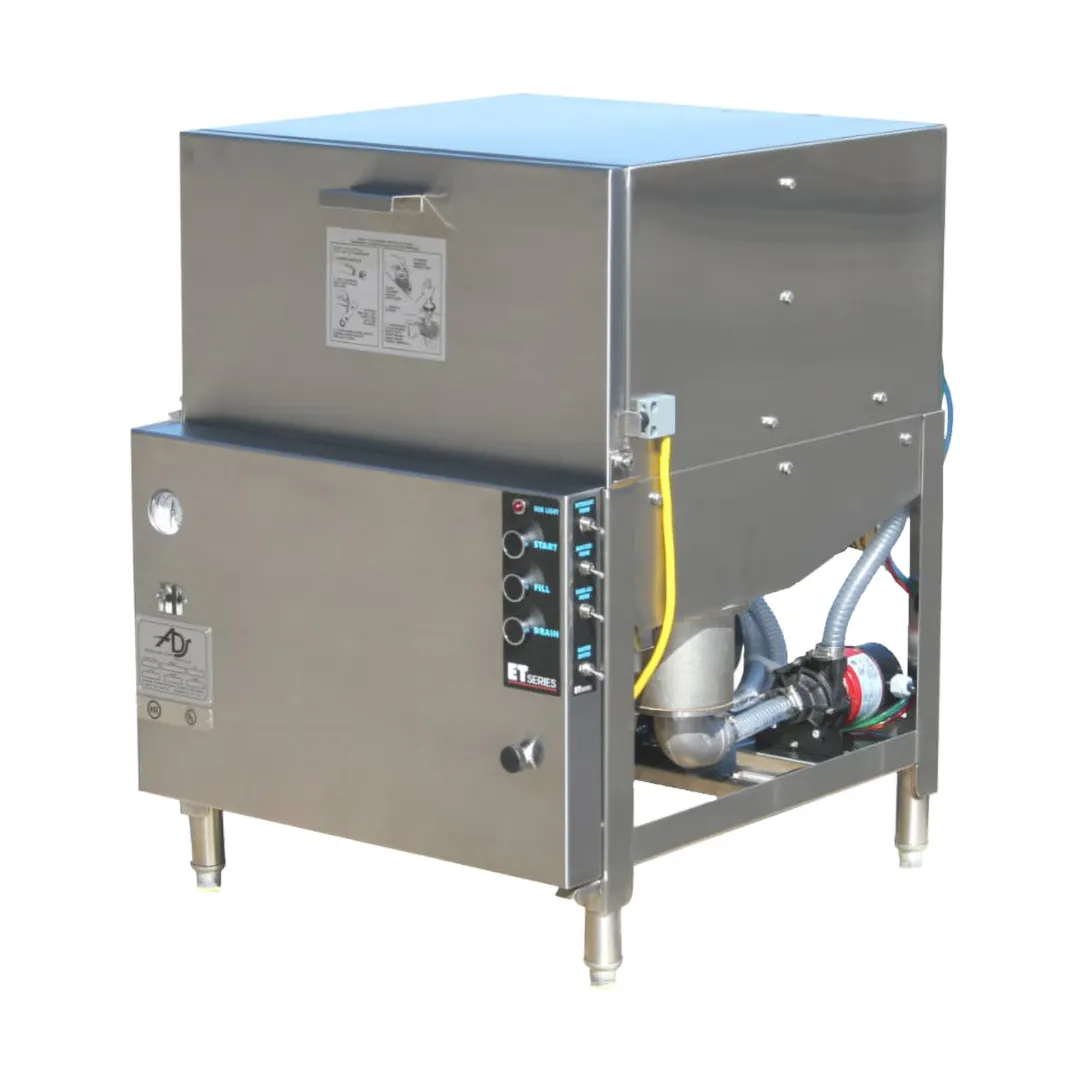 American Dish ET-AF-M-PH 25" Undercounter,37 Racks/Hr-51 Gal/Hr-Low Temp with Booster