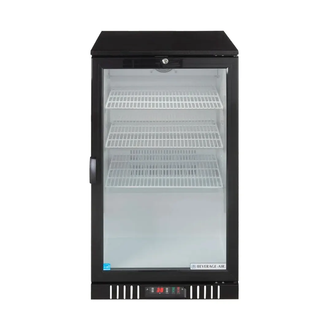 Beverage Air CT96HC-1-B 21" Countertop Merchandiser Refrigerator in Black, 5.9 cu. ft.
