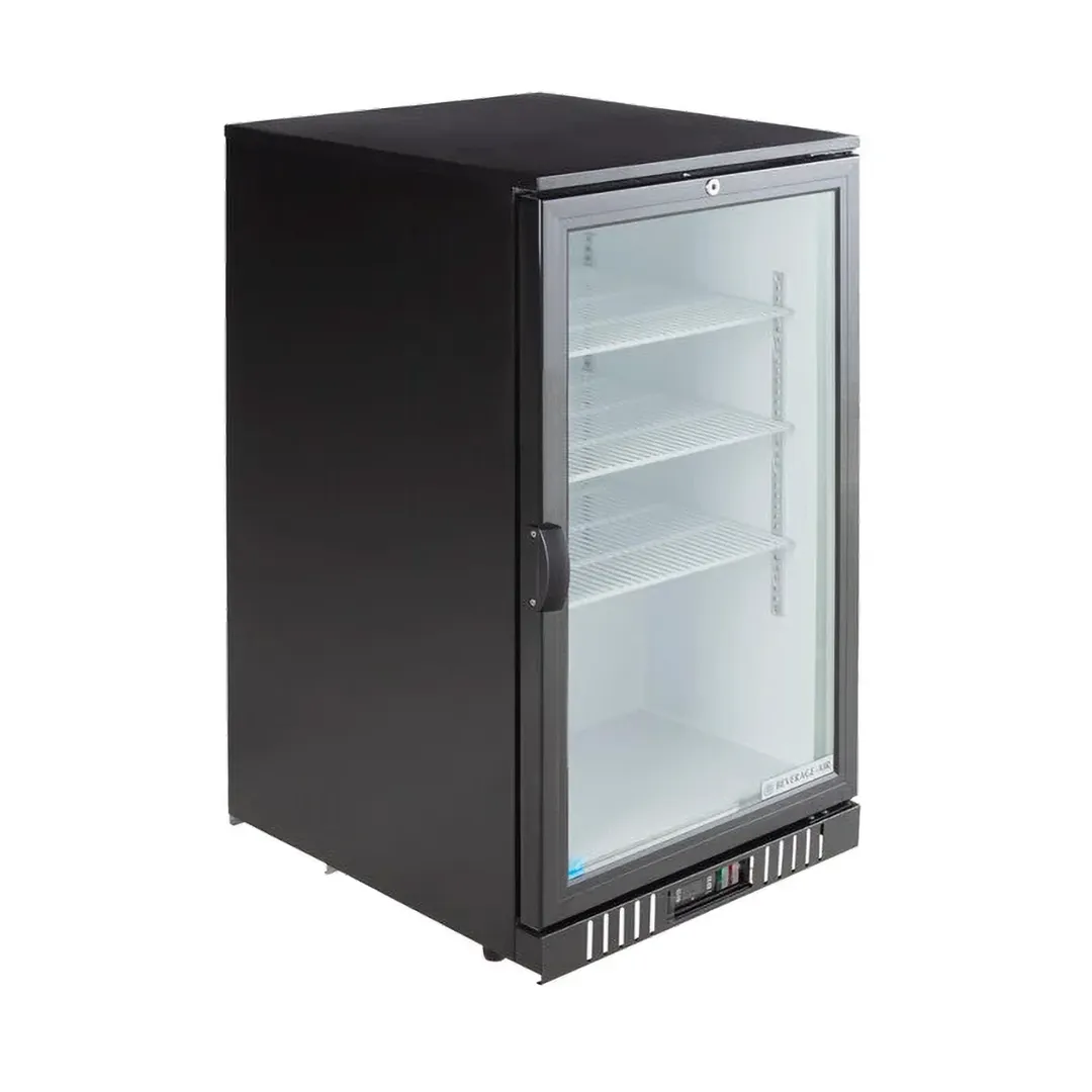 Beverage Air CT96HC-1-B 21" Countertop Merchandiser Refrigerator in Black, 5.9 cu. ft.