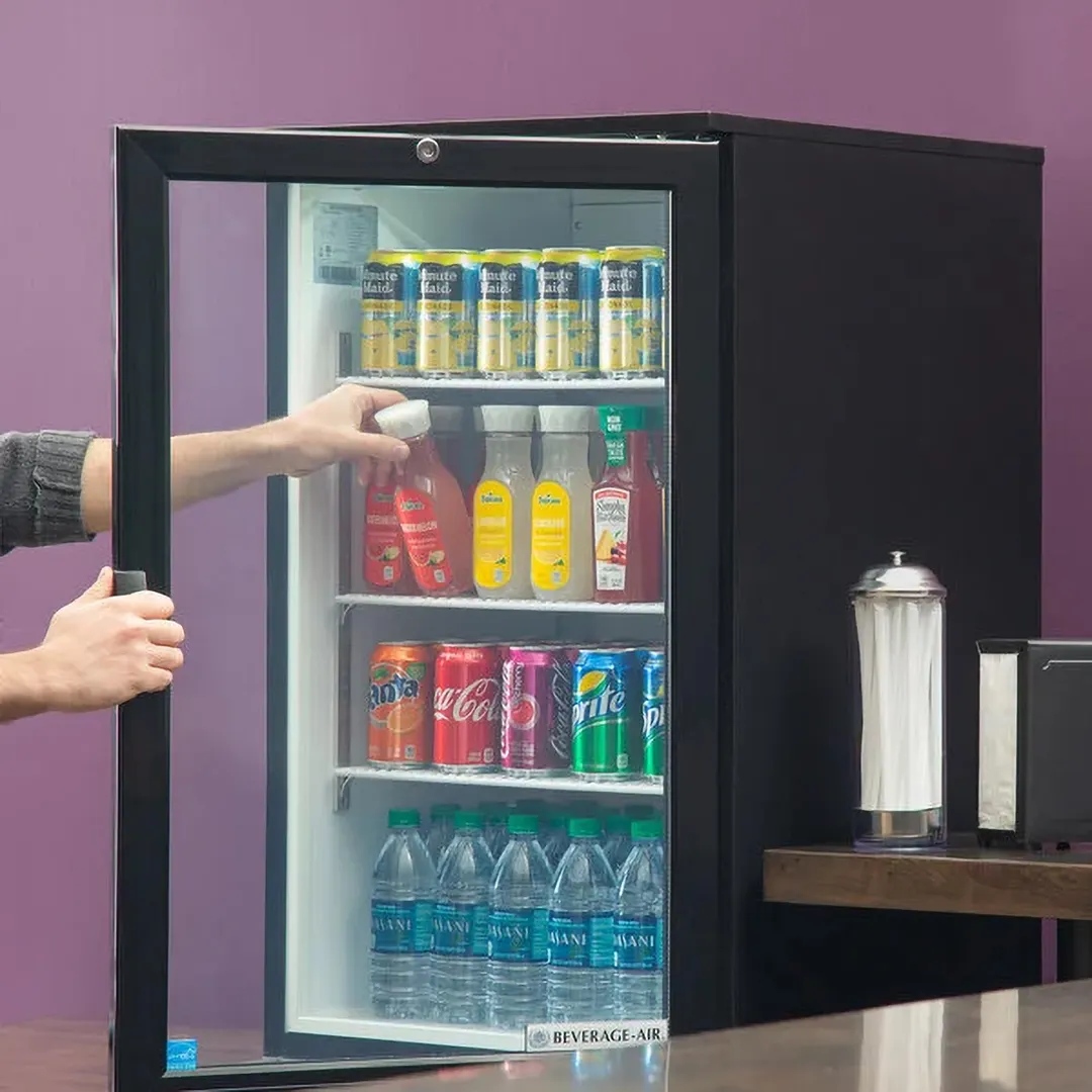 Beverage Air CT96HC-1-B 21" Countertop Merchandiser Refrigerator in Black, 5.9 cu. ft.