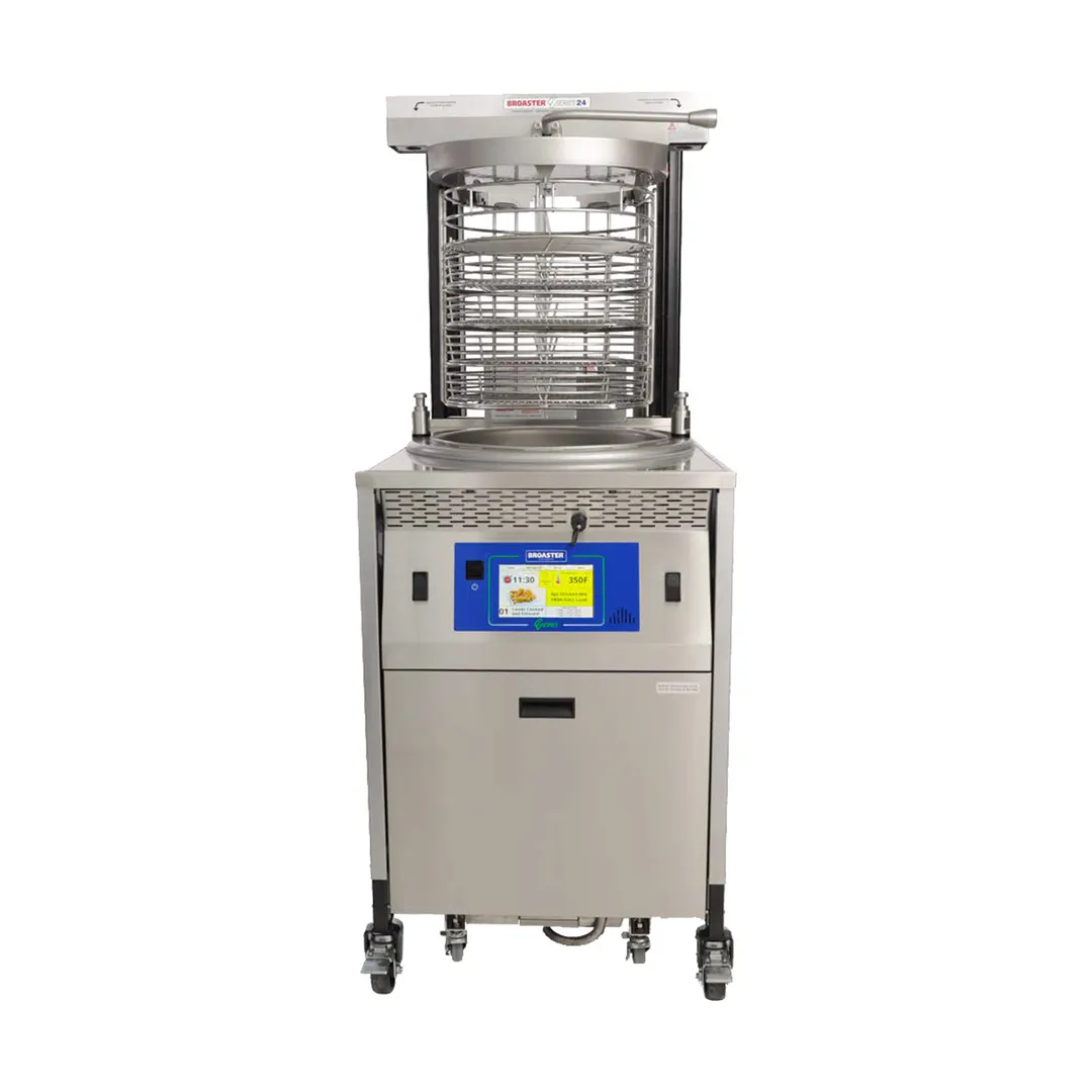 Broaster E-SERIES 24 PRESSURE FRYER, ELECTRIC Automatic Controlled Pressure, Automatic Oil Filtration, 26 lbs Fresh Chicken Capacity