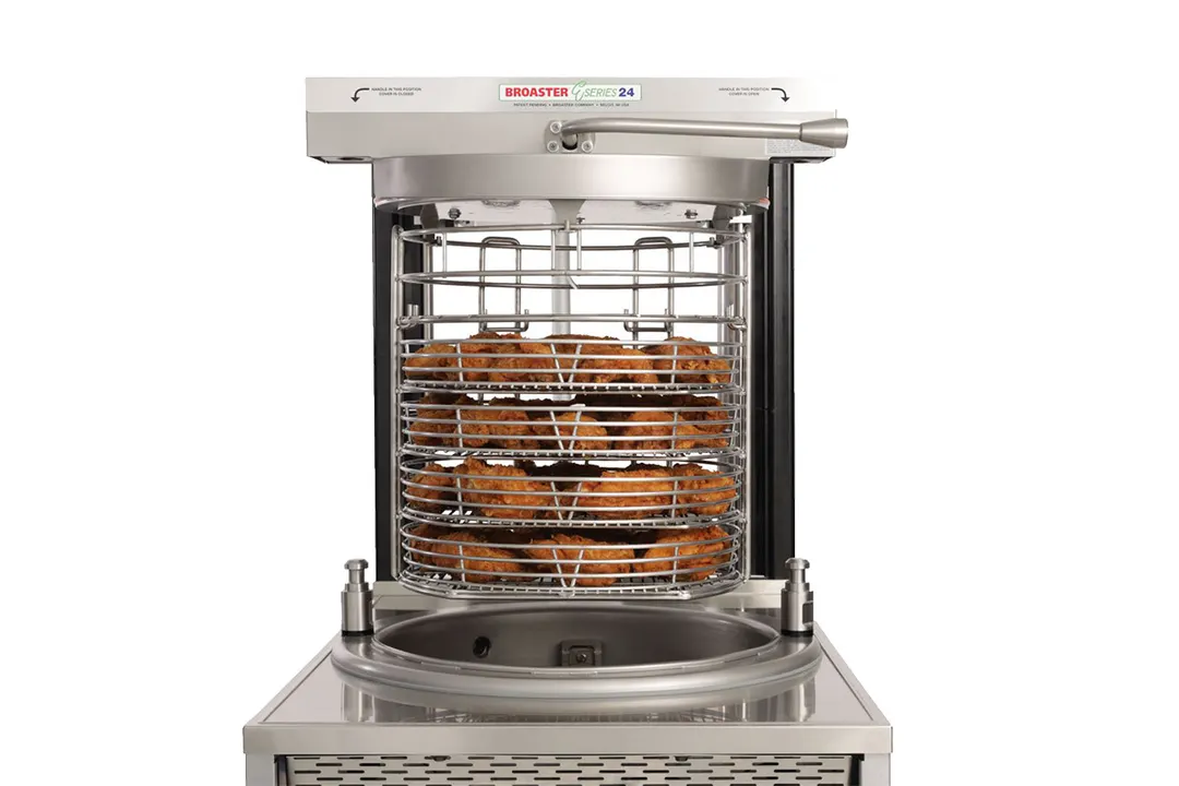 Broaster E-SERIES 24 PRESSURE FRYER, ELECTRIC Automatic Controlled Pressure, Automatic Oil Filtration, 26 lbs Fresh Chicken Capacity