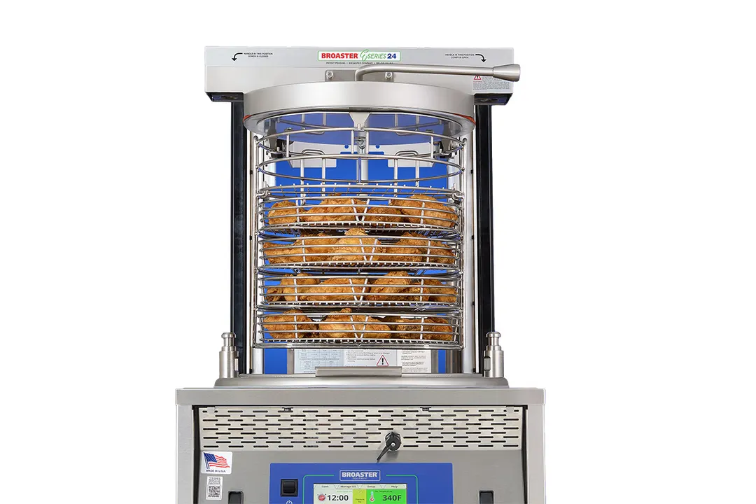 Broaster E-SERIES 24 PRESSURE FRYER, ELECTRIC Automatic Controlled Pressure, Automatic Oil Filtration, 26 lbs Fresh Chicken Capacity