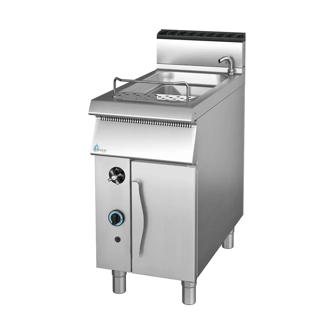 Desco USA CPG-1 PLUS Gas Multi-Purpose Italian Pasta Cooker, 12 Gallon, 80.000 BTU