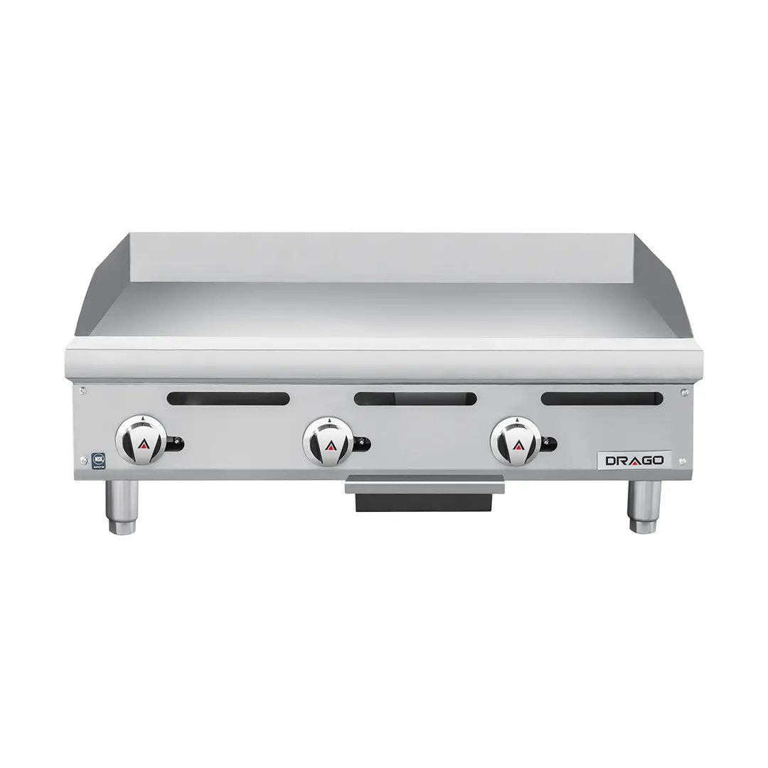 Drago America DRGM36 36" Countertop Gas Griddle