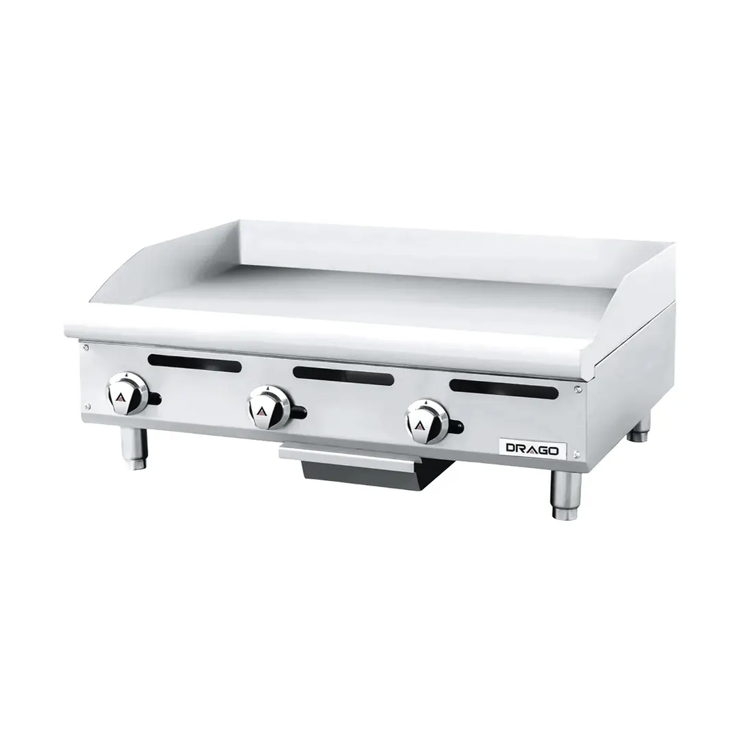 Drago America DRGM36 36" Countertop Gas Griddle