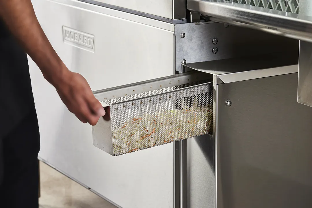 Hobart CL44-BAS+BUILDUP 44" Conveyor Dishwasher, 200 Racks/Hr - High/Low (convertible) Specify Tank