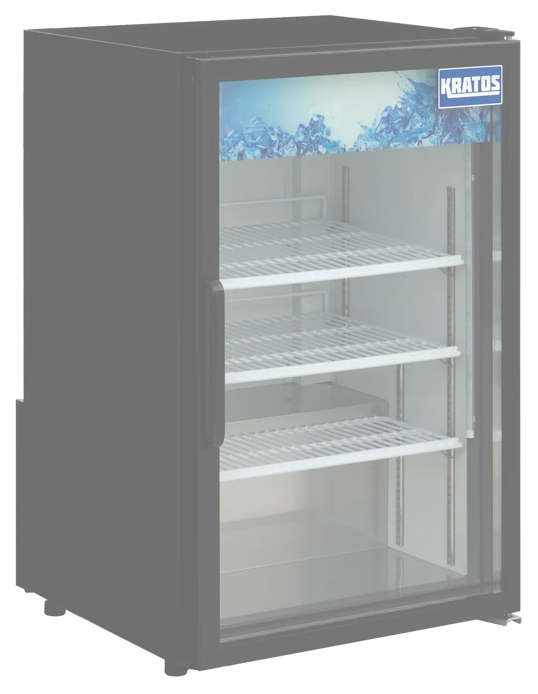 Hubert 173843 Countertop Merchandiser Refrigerator