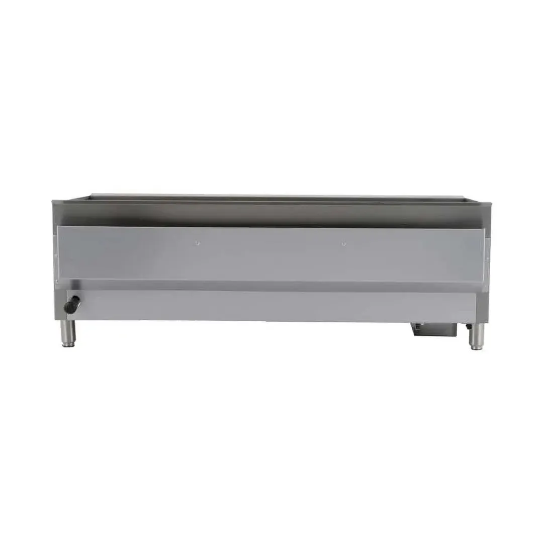 Magic Chef MCCTG48A 48" Countertop Thermostatic Gas Griddle, 1" Steel Plate, 120.000 BTU