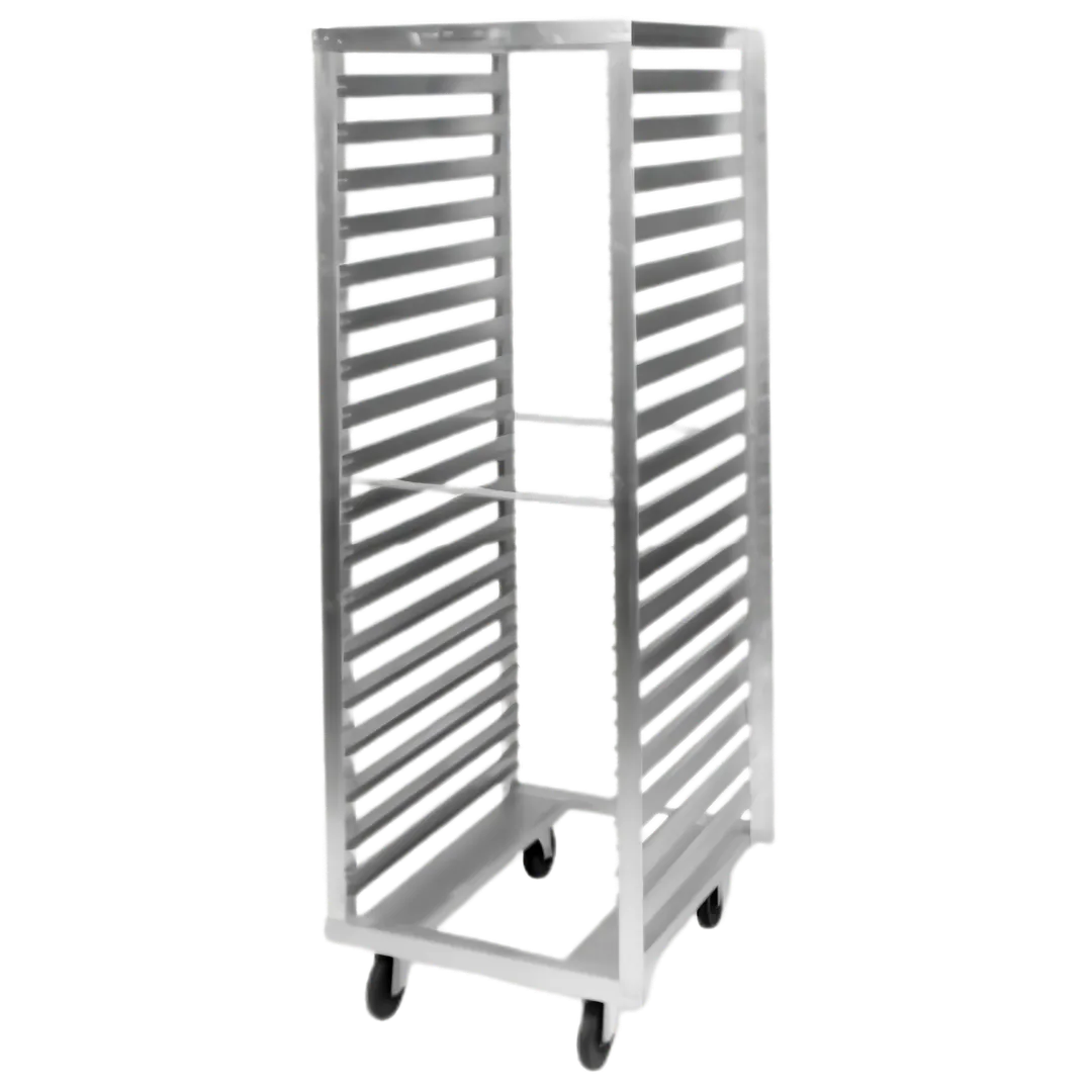 Metro RF13N 36 Pan Aluminum End Load Roll-In Refrigerator Pan Rack, Assembled
