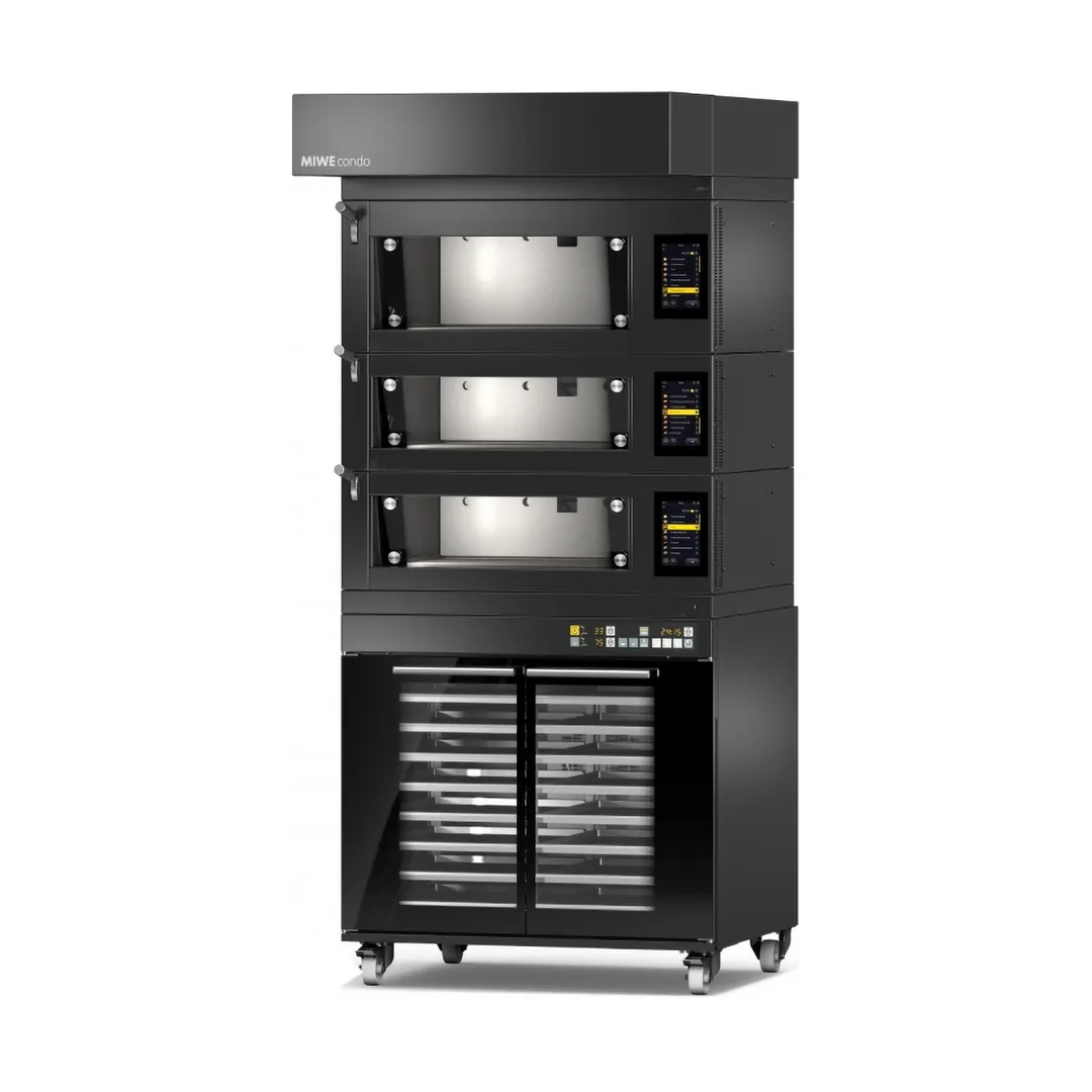 MIWE America CO 3.1408 Electric Deck-Type Oven, 3 Decks / Stainless Steel - 208V
